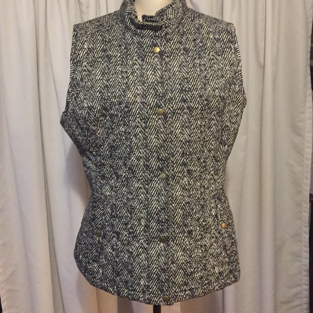 Merona Herringbone Style Vest